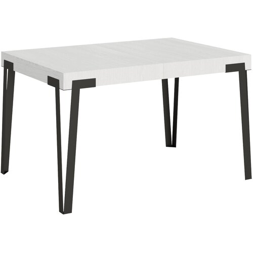 Itamoby   Rio (90x130/234 cm) - bela, barva nog: antracit - raztegljiva jedilna miza, (20842910) Cene