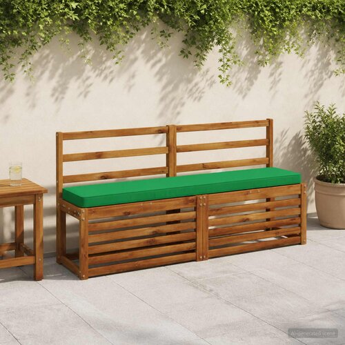  Jastučići za klupe - 2 dijela VUGHT 2 pcs 100% poliester Zelena Cene