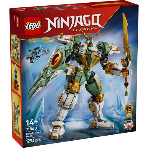 Lego LEGO&amp;reg; NINJAGO&amp;reg; - Lloydov titanski robotski oklep ob 15. obletnici (71860) Slike