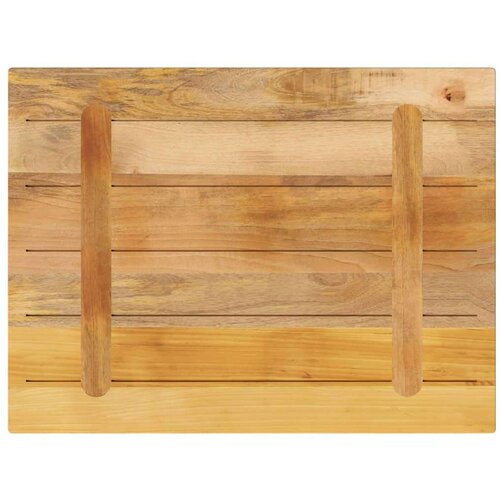  Ploča stola 80x60x3 8 cm pravokutno puno drvo grubo mango Slike