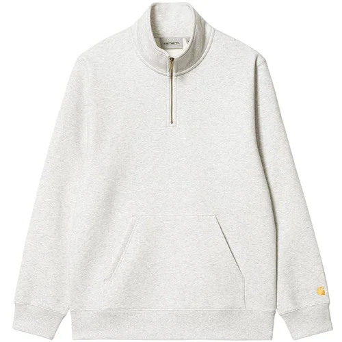 Carhartt WIP Chase Neck Zip Sweatshirt Ash Heather