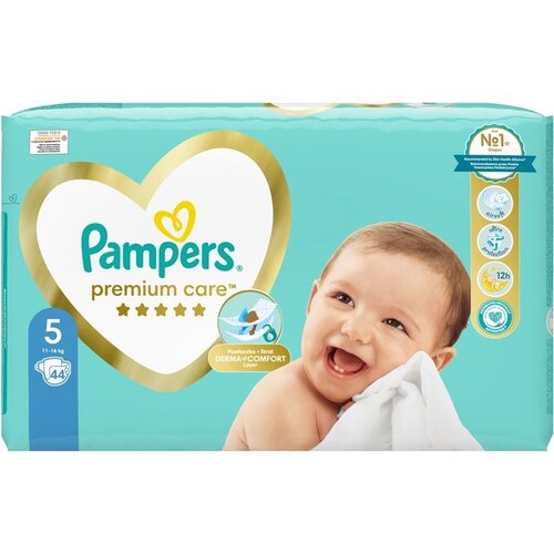 Pampers plenice Premium Care, velikost 5 (11-16kg), 44 kos Cene