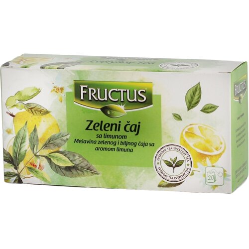 Fructus zeleni čaj limun 30g Cene