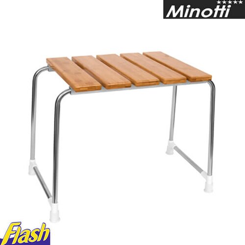 Minotti stolica za tuš kabinu od bambusa - MIS-05 Slike
