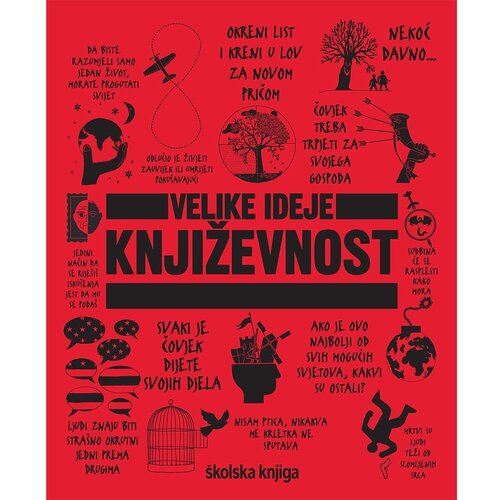 &amp;Scaron;kolska knjiga Velike ideje - Književnost Slike