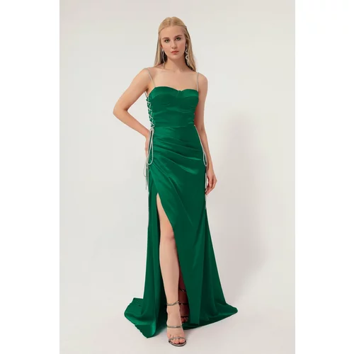 Lafaba Evening & Prom Dress - Green - A-line