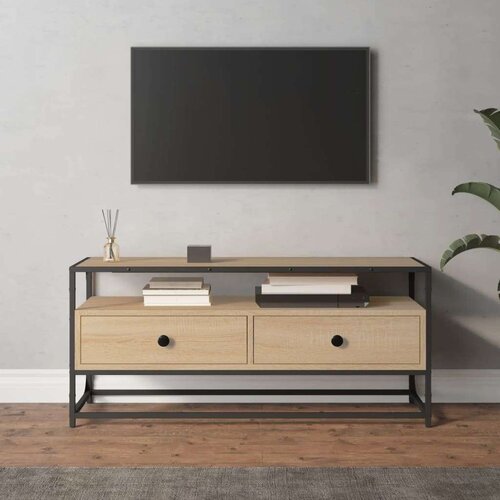 TV ormarić boja hrasta sonome 100x35x45 cm konstruirano drvo Cijene