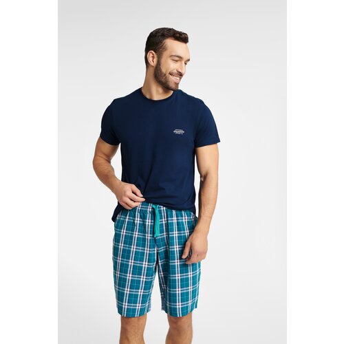 Henderson Pyjamas Weston 40663-59X Navy Blue Slike