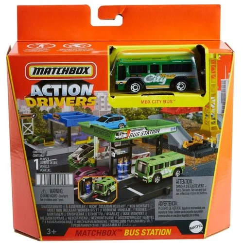 Matchbox Action Drivers - Avtobusna postaja