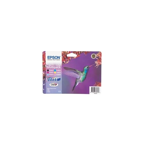 Epson Komplet tinta T0807 (BK/C/M/Y/LM/LC), original Cene