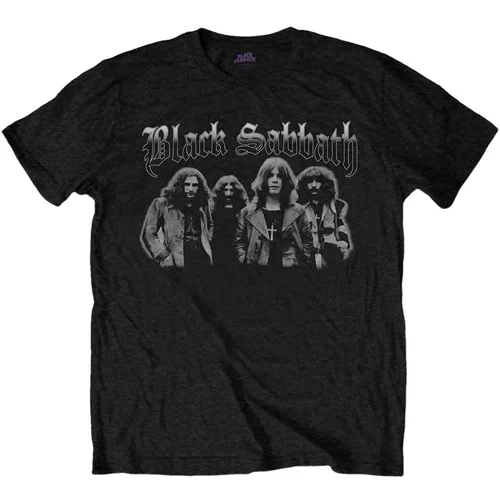 Black Sabbath Košulja Greyscale Group Unisex Black L