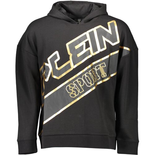 Plein Sport SWEATSHIRT WITHOUT ZIP MAN BLACK Cene