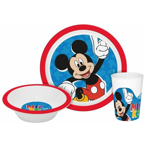  Dečiji set za užinu Mickey Mouse, 3 komada Slike