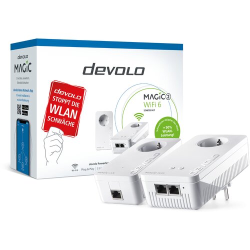 DEVOLO Magic 2 powerline WLAN početni komplet 2.4 GBit/s Slike