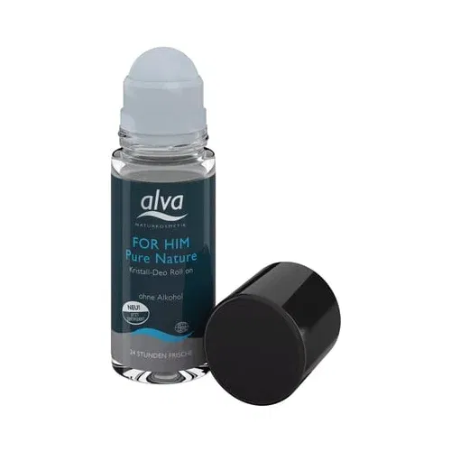 Alva Naturkosmetik fOR HIM - Pure Nature Kristall kristalni deo roll-on