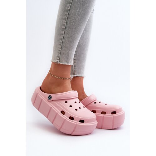 Boto EVENTO Pink Women's Platform Foam Flip-Flops Itubia Cijene