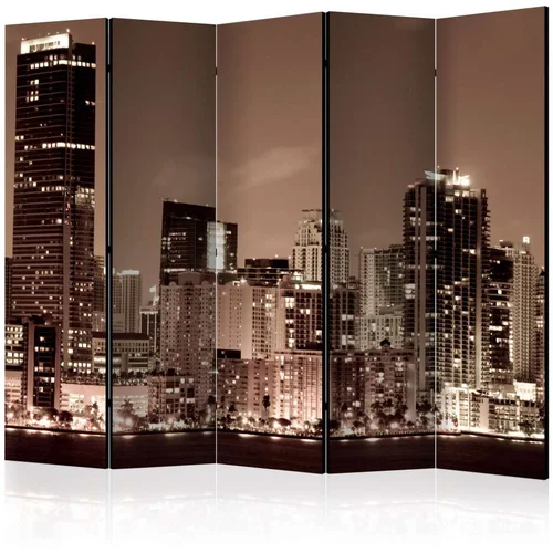  Paravan u 5 dijelova - Night life in Miami II [Room Dividers] 225x172