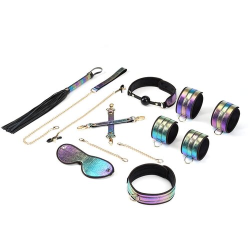 Liebe Seele Vivid Rainbow Soft Bondage Set 8 Pieces Slike