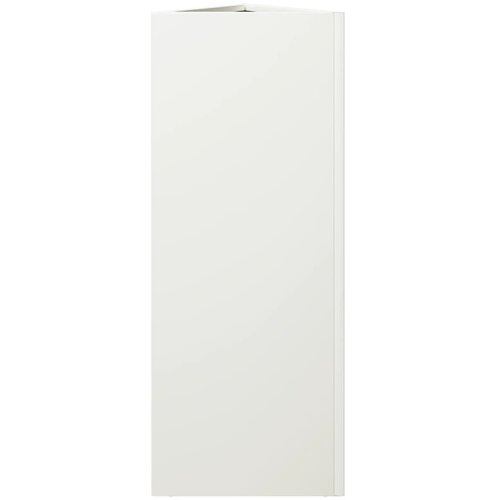  Vrtna sadilica bijela trokutasta 30 x 26 x 75 cm čelična Slike