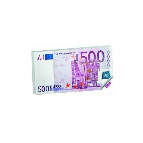 Blok ZA BILJEŠKE 16.4*8.2 MONEY NOTES 500 EURO Cijene