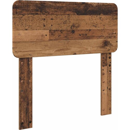  Krevetna konstrukcija Staro drvo 100 x 200 cm Konstruirano drvo Smeđa 203 x 103 x 90 cm Slike