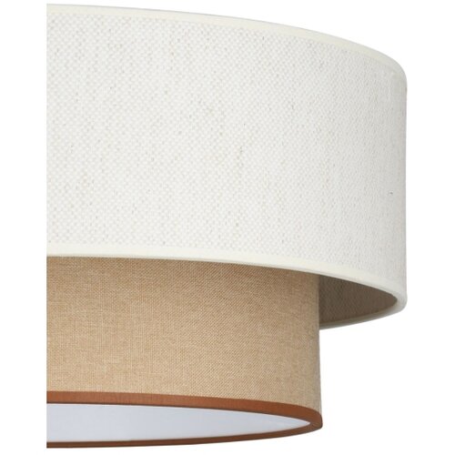  plafonska lampa natia 1xE27/60W/230V prečnik 45 cm bela/smeđa Slike