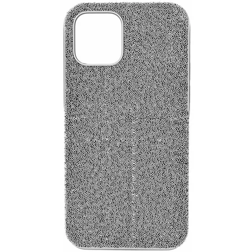 Swarovski Etui za telefon iPhone 12 Mini High siva barva