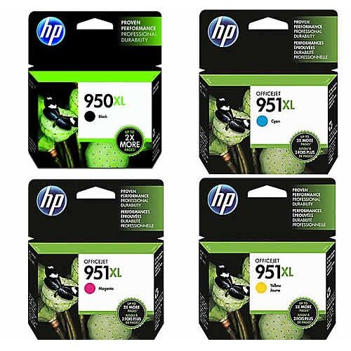 HP 950XL / 951XL komplet originalnih kartu&amp;scaron; (večja polnitev) Slike