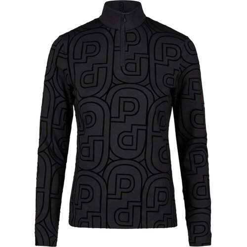 Pikeur Potiskana majica z zadrgo, black - 38 Slike