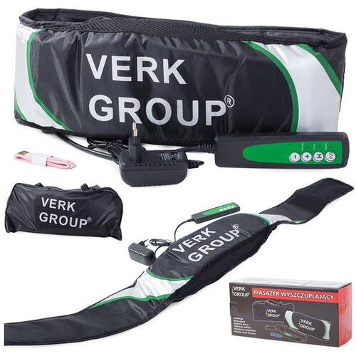 VERKGROUP VERK GROUP 2v1 fitnes vibracijski masažni pas za huj&scaron;anje 125cm 15060 Cene