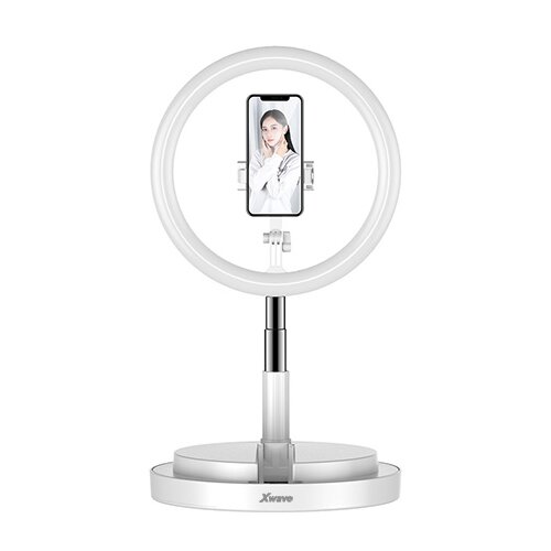  Xwave Selfie stalak LED svetlo,visina 58-168cm,beli Cene