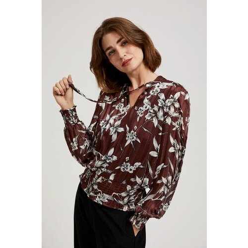 Moodo Shirt with floral pattern Slike