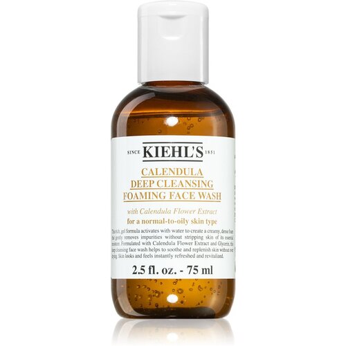 Kiehls Calendula Deep Cleansing Foaming Face Wash gel za obraz za globoko či&amp;scaron;čenje 75 ml Slike