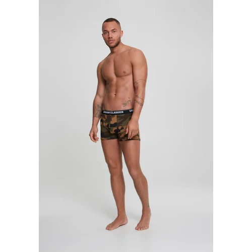 UC Men 2-Pack of Camo Boxer Shorts Woodcamo + Darkcamo