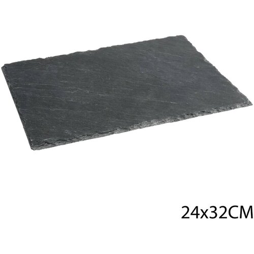 Atmosfera Ploča za serviranje Slate 101970, 24x32 cm, Crna Cijene