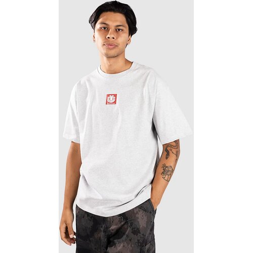 Element Square Logo T-shirt mid grey heather Slike