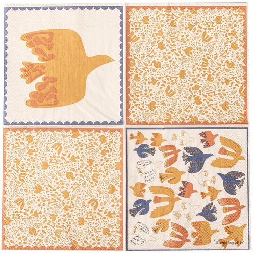 Bloomingville Papirnati ubrusi u setu 20 kom 33x33 cm Anniversary &amp;ndash; Slike