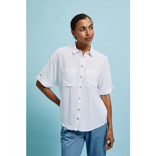 Marisse Women's Shirt L-Ko-4322 White Cene