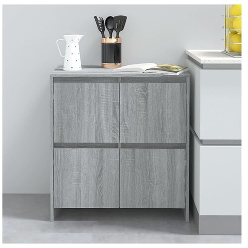  Komoda boja sivog hrasta sonome 70 x 41 x 75 cm od iverice Cijene