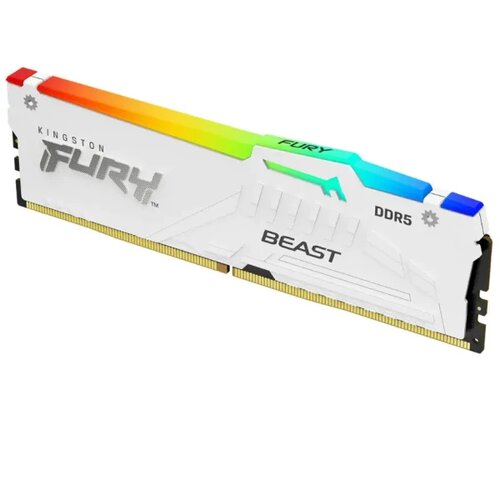 Kingston dimm DDR5 16GB 7600MT/s KF576C38RWA-16 fury renegade silver/white rgb xmp Cene