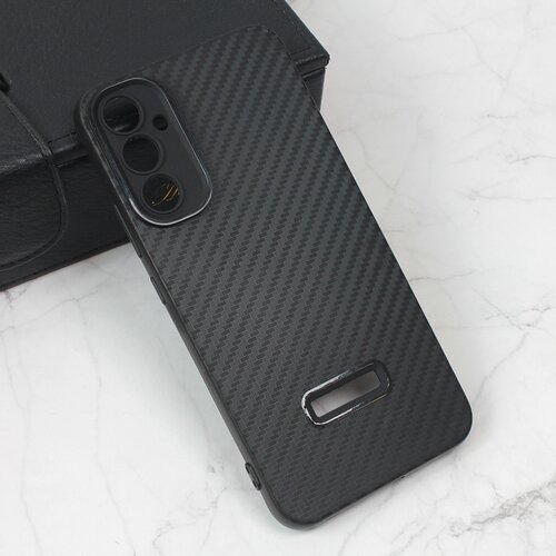  Torbica carbon stripe za samsung A346B galaxy A34 5G crna Cene