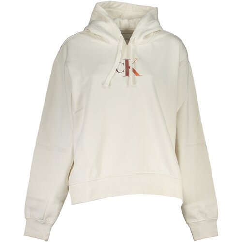 Calvin Klein WOMEN&amp;amp;#39;S ZIPLESS SWEATSHIRT WHITE Slike