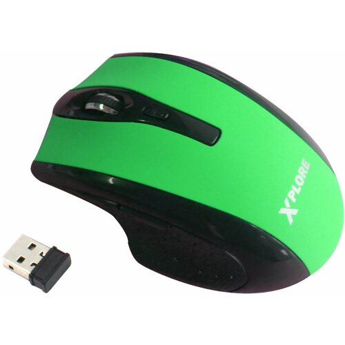 Xplore bežični miš XP1221 zeleno - crni Cene