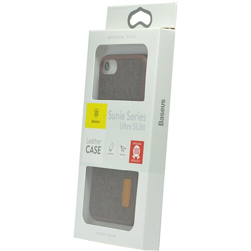 Baseus Maska za iPhone 7/ 8/ SE (2020)/ SE (2022) braon Grain Slike