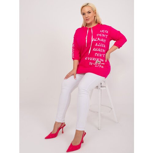 RELEVANCE Blouse-RV-BZ-9450.36-fuchsia Cene