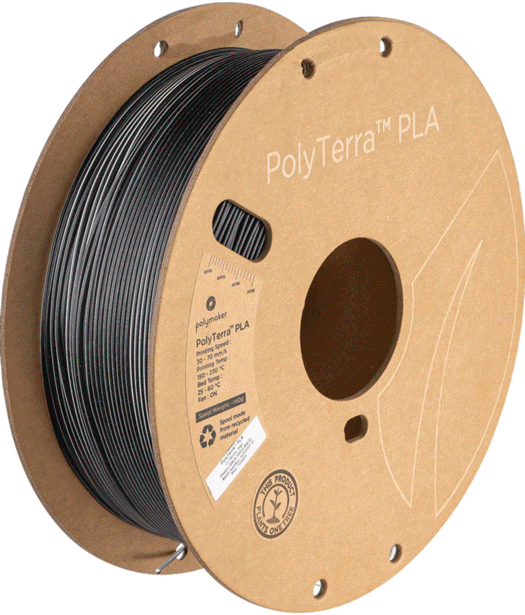Polymaker PolyTerra PLA Dual Shadow Black White-Black Slike