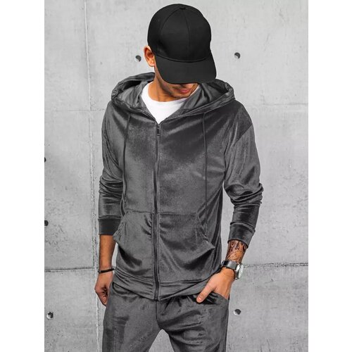 DStreet Bluza męska szara Slike
