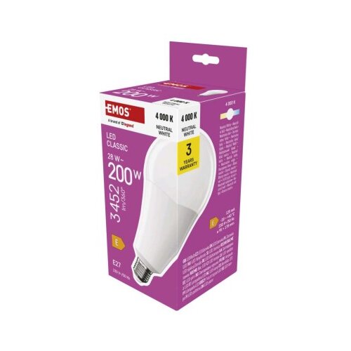  LED žarnica Classic A95 / E27 / 28 W (200 W) / 3452 lm / Nevtralna bela Cene