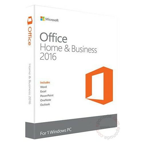 Microsoft Office Home and Business 2016 English FPP (T5D-02277) poslovni softver Slike