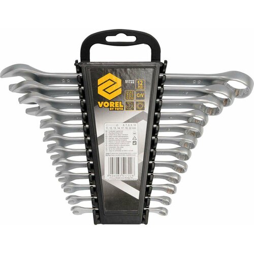 TOYA vorel flat keys - oznake nastavijo 12 psov. (6-22 mm) satin 51722, (21250973) Cene